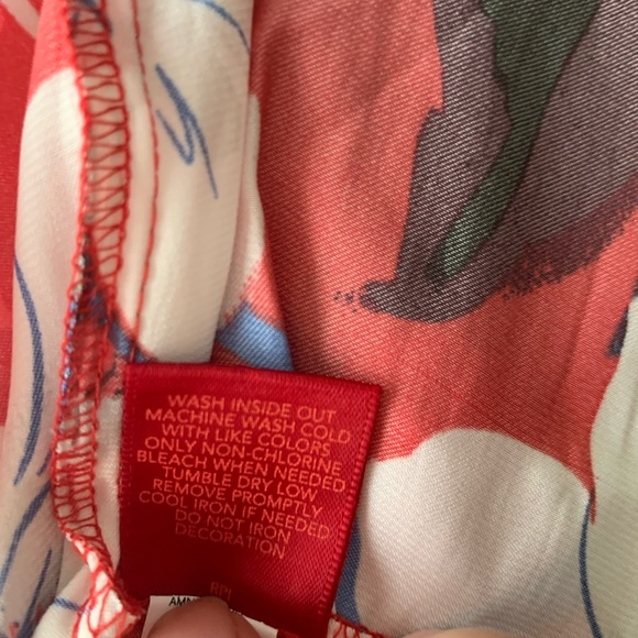 JENNIFER LOPEZ FLORAL OFF SHOULDER LONG SLEEVE TOP - Picture 10 of 12